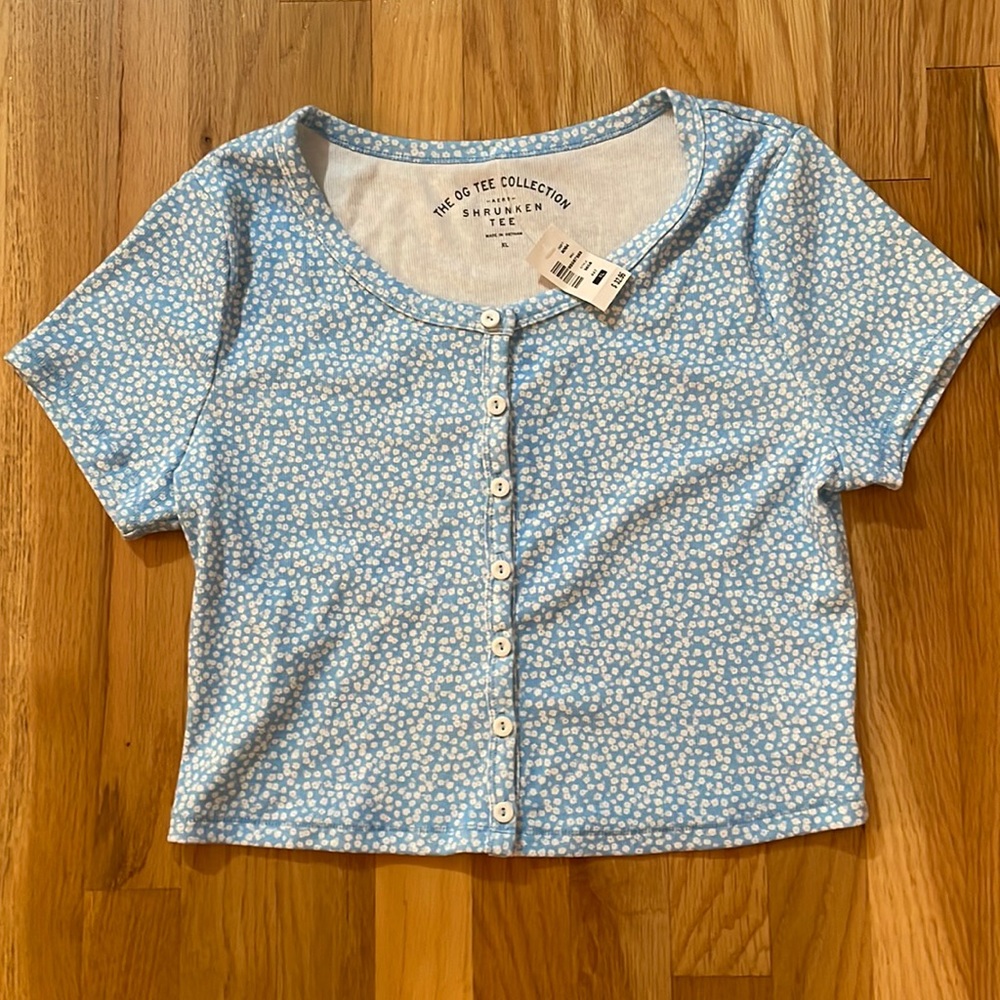 NWT Aéropostale OG Shrunken Cropped Tee